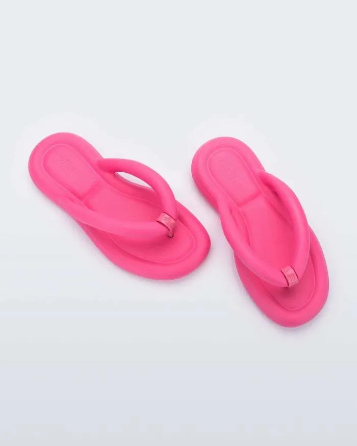 Women Free Flip Flop Pink Melissa Flip Flops