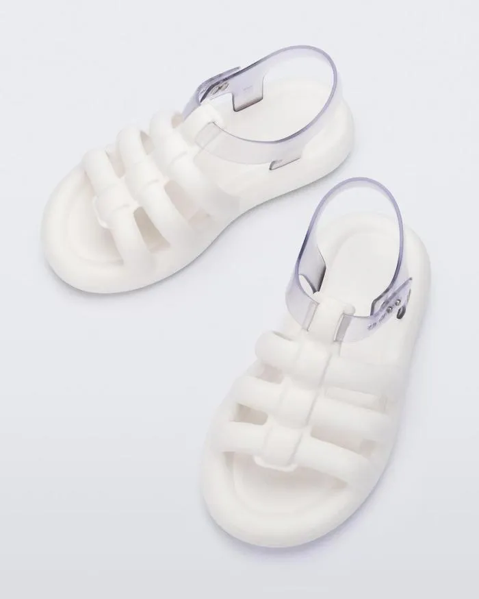 Women Freesherman White Melissa Sandals