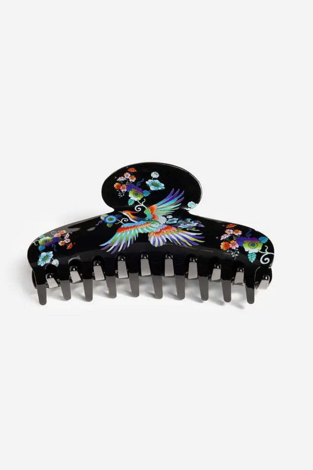 Women Hair Accessories Johnny Was Dreamer Hairclip Black Women Hair Accessories Johnny Was Dreamer Hairclip Black