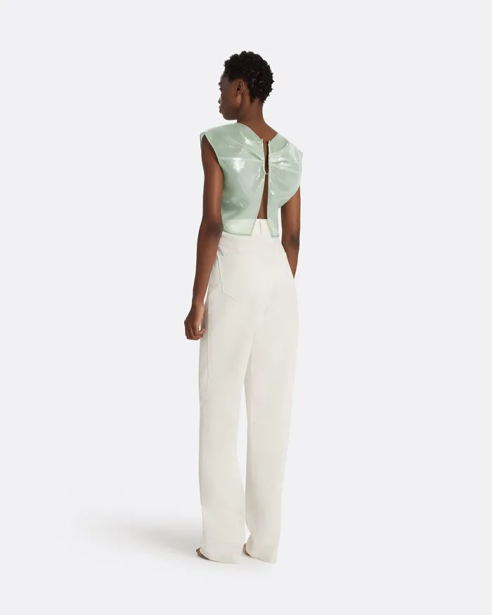 Women Halli Ivory Trousers Ivory Trousers Safiyaa