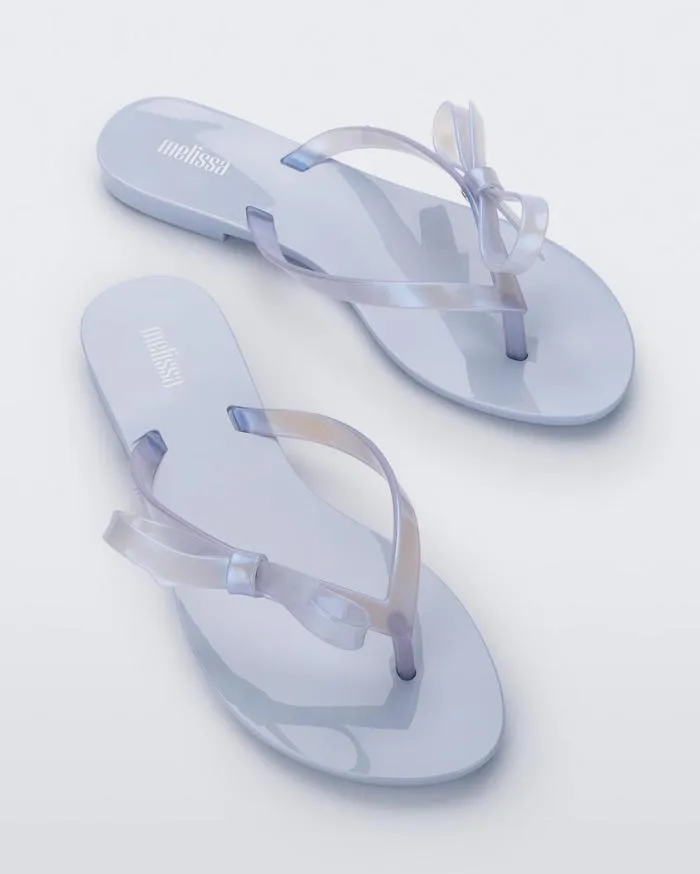 Women Harmonic Sweet Lilacpearly Blue Melissa Flip Flops