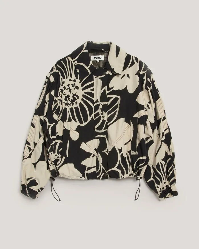 Women Heath Bomber Jacket Black Multi YMC Outerwear