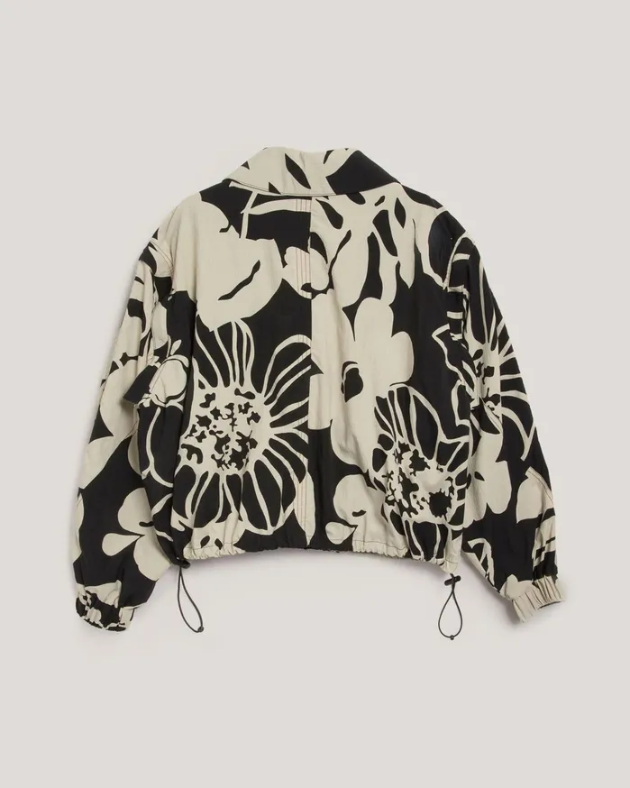 Women Heath Bomber Jacket Black Multi YMC Outerwear