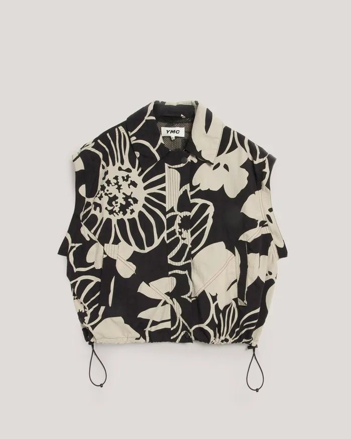 Women Heath Bomber Jacket Black Multi YMC Outerwear