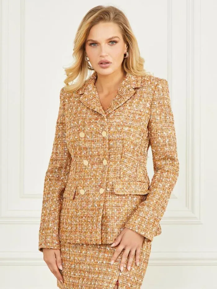 Women Jackets Marciano Angelica Tweed Blazer Tallulah Multicolor Tweed