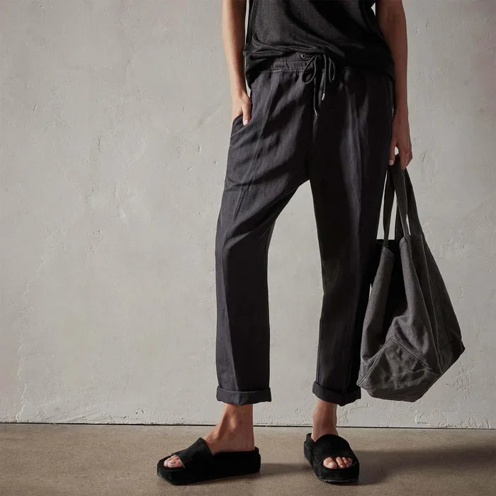 WOMEN James Perse LOS ANGELES COLLECTION Classic Chino Black