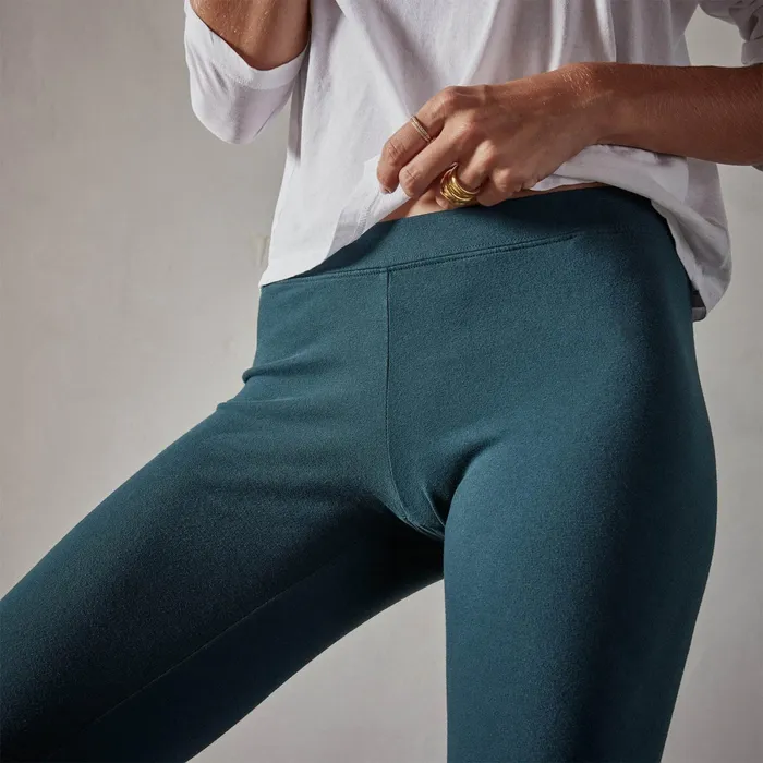 WOMEN James Perse PANTSDENIM Stretch Jersey Long Leggings Laurel