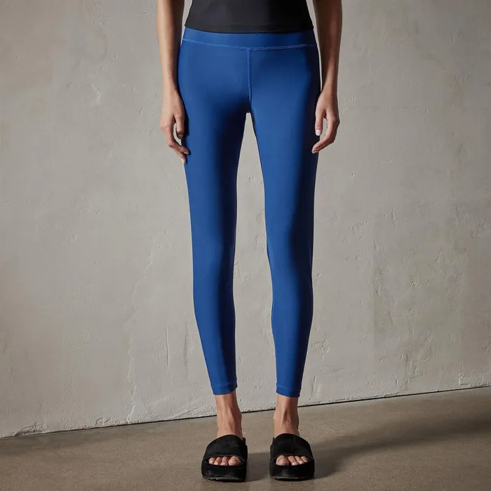 WOMEN James Perse Performance Bottoms High Rise Yoga Legging Campus Blue