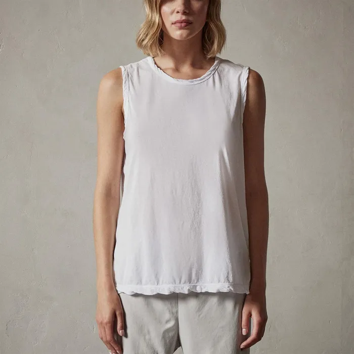 WOMEN James Perse TANKS Cove Tank White