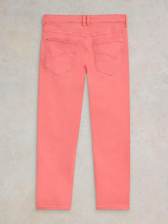 Women JEANS White Stuff Blake Straight Cropped Jean Bright Pink Women JEANS White Stuff Blake Straight Cropped Jean Bright Pink