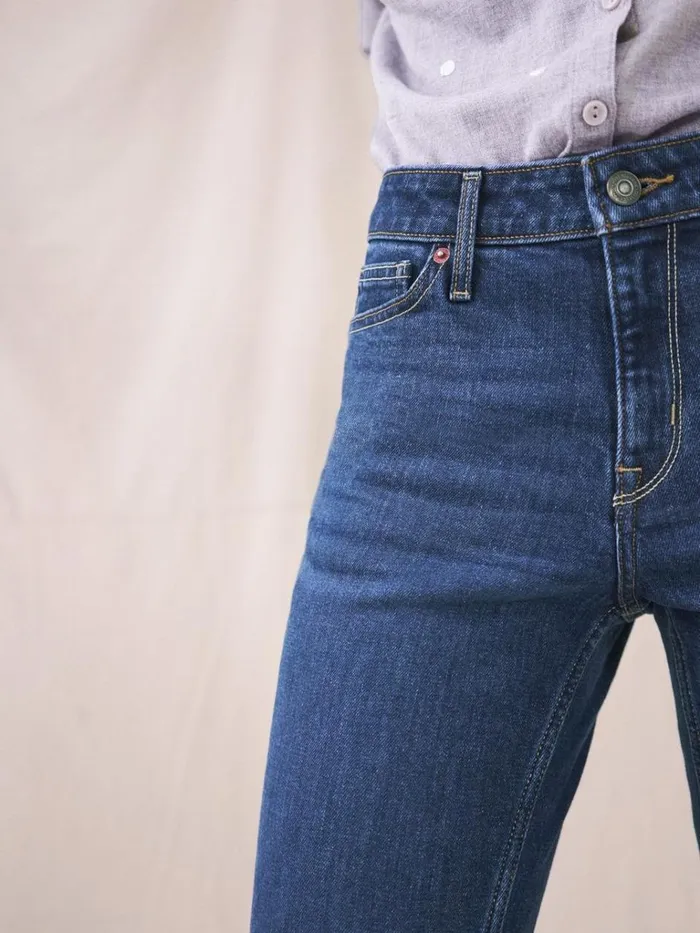 Women JEANS White Stuff Brooke Straight Leg Jeans Mid Denim
