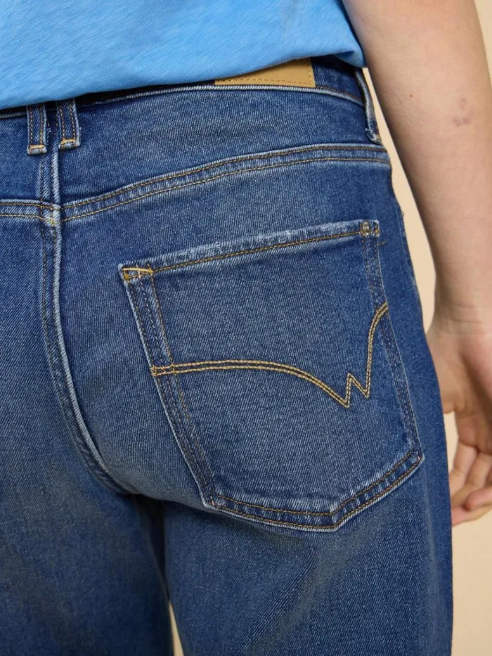 Women JEANS White Stuff Freya Weekend Jean Mid Denim