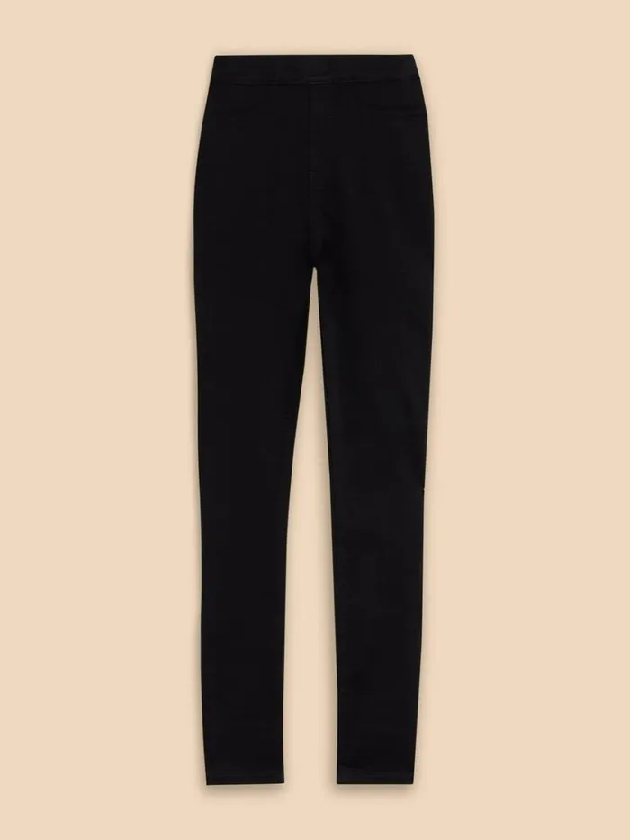 Women JEANS White Stuff Janey Jegging Black Denim Women JEANS White Stuff Janey Jegging Black Denim