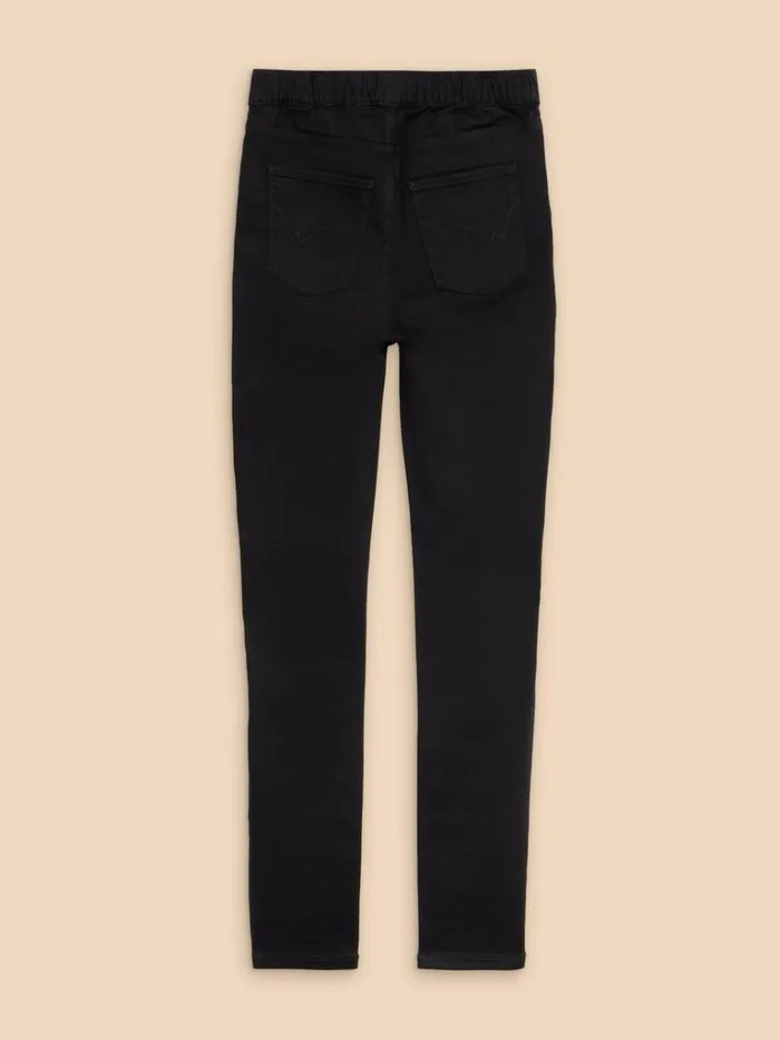 Women JEANS White Stuff Janey Jegging Black Denim Women JEANS White Stuff Janey Jegging Black Denim