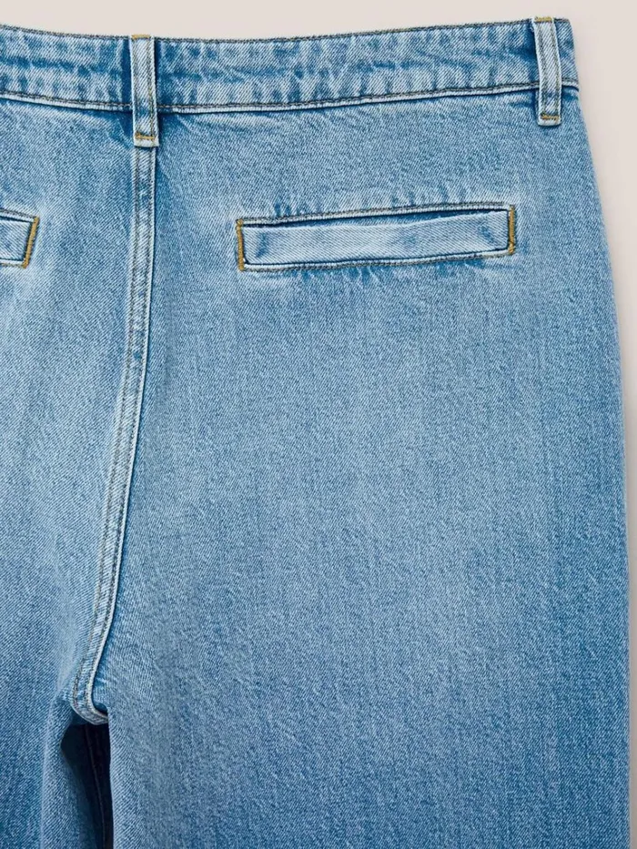 Women JEANS White Stuff Sadie Wide Leg Jean Light Denim Women JEANS White Stuff Sadie Wide Leg Jean Light Denim