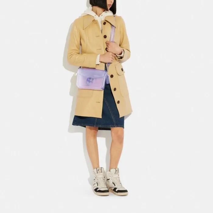 Women Jelly Tabby Silverlight Violet Coach Crossbody Bags