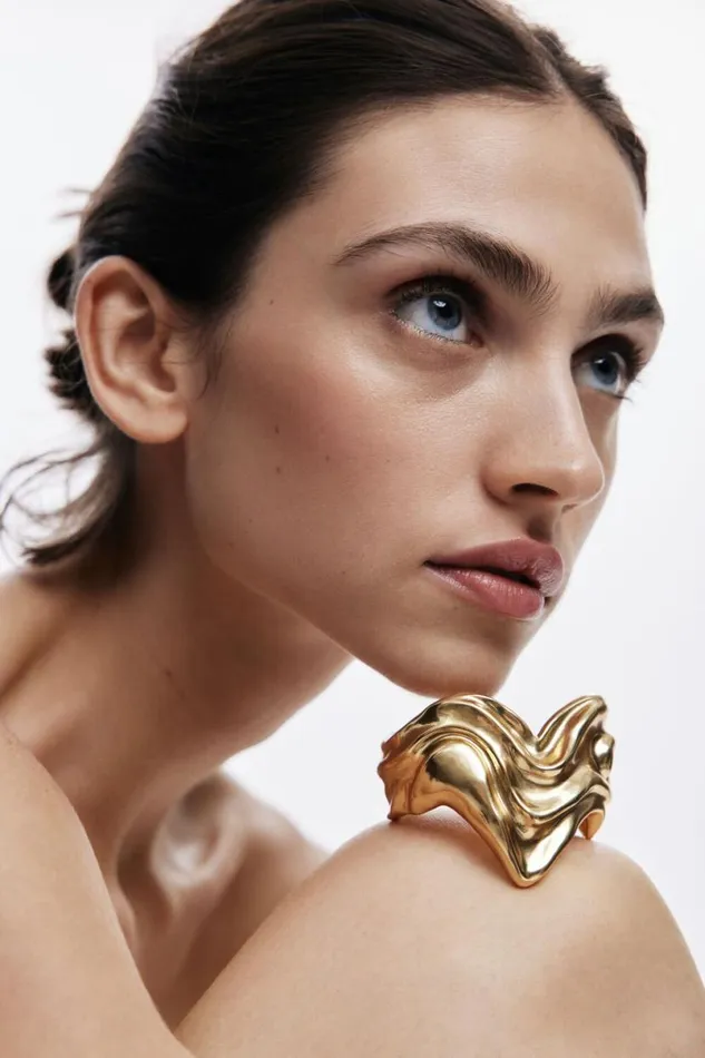 Women Jewellery Desigual Zalio Goldplated Heart Bracelet