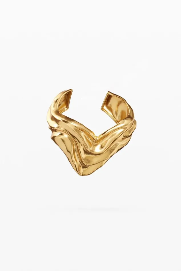 Women Jewellery Desigual Zalio Goldplated Heart Bracelet
