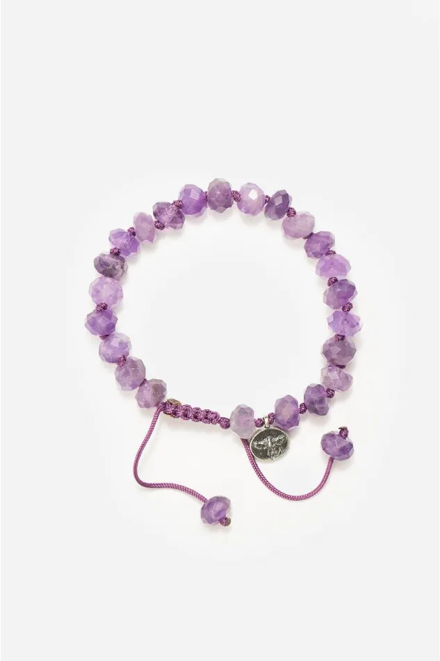 Women Jewelry Johnny Was Joseph Brooks Amethyst Bracelet Purple