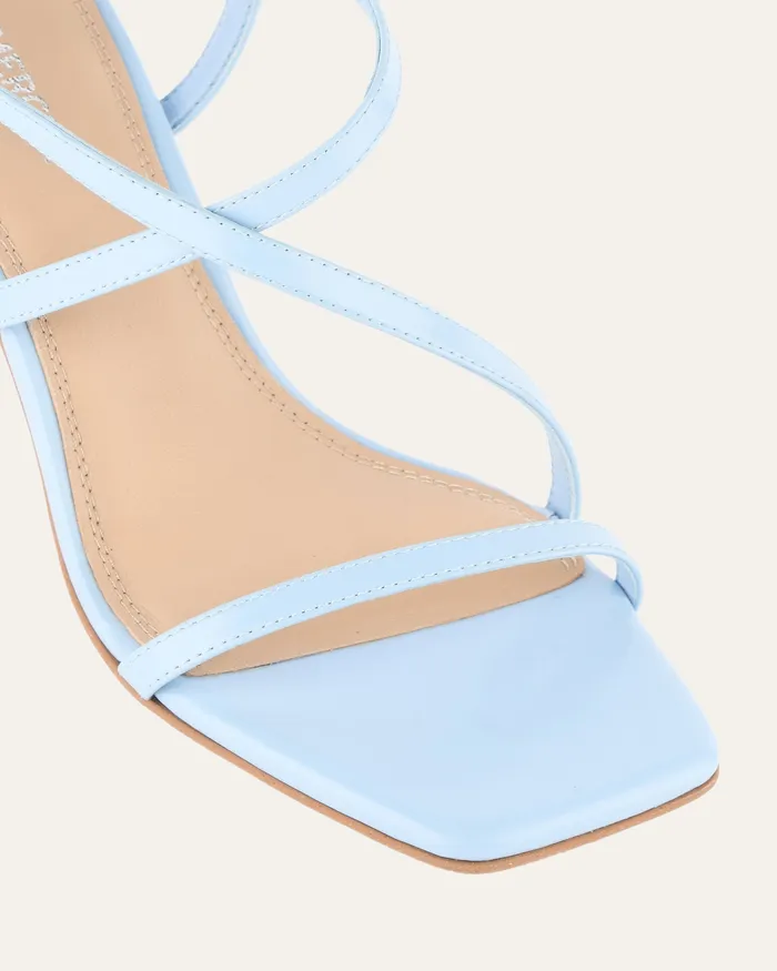 Women Jockey high heel sandals sky blue leather HIGH SANDALS jomercer Women Jockey high heel sandals sky blue leather HIGH SANDALS jomercer