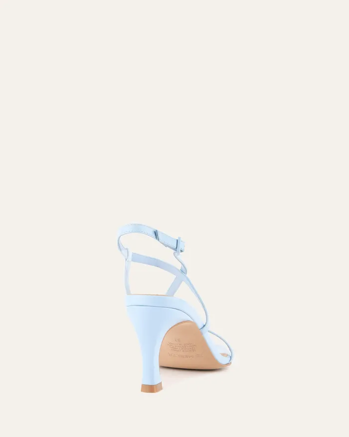 Women Jockey high heel sandals sky blue leather HIGH SANDALS jomercer Women Jockey high heel sandals sky blue leather HIGH SANDALS jomercer