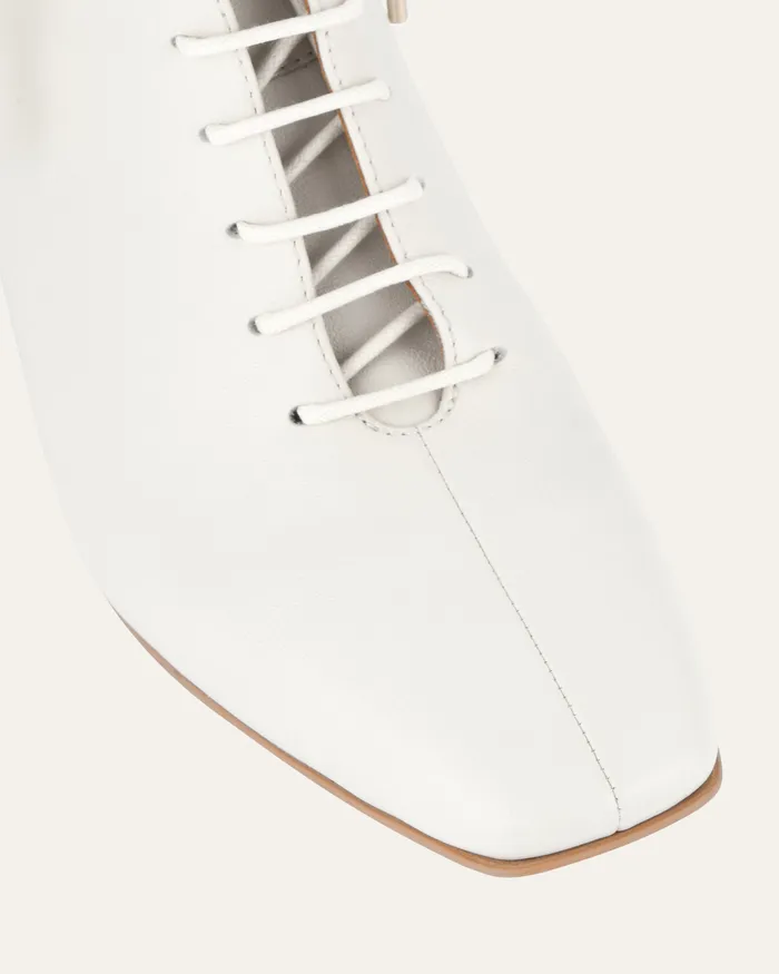 Women jomercer Cora mid ankle boots off white leather ANKLE BOOTS Women jomercer Cora mid ankle boots off white leather ANKLE BOOTS