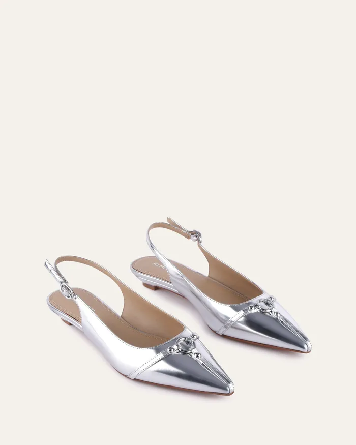 Women jomercer Victoria dress flats silver patent DRESS Women jomercer Victoria dress flats silver patent DRESS