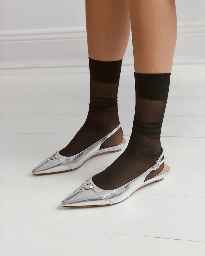 Women jomercer Victoria dress flats silver patent DRESS Women jomercer Victoria dress flats silver patent DRESS