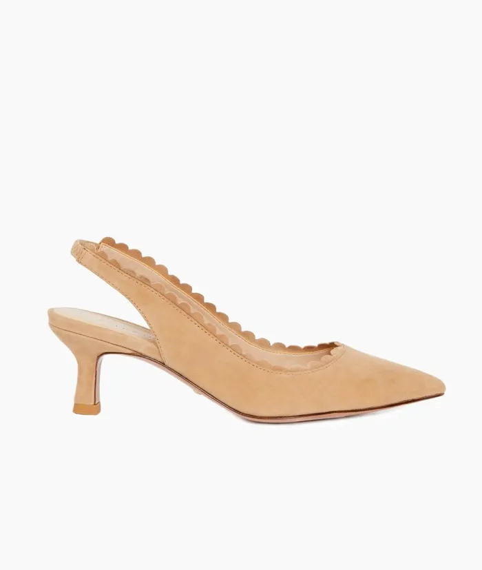 Women Kelsa Low Heel 8211 Latte Pelle Moda Low Heels