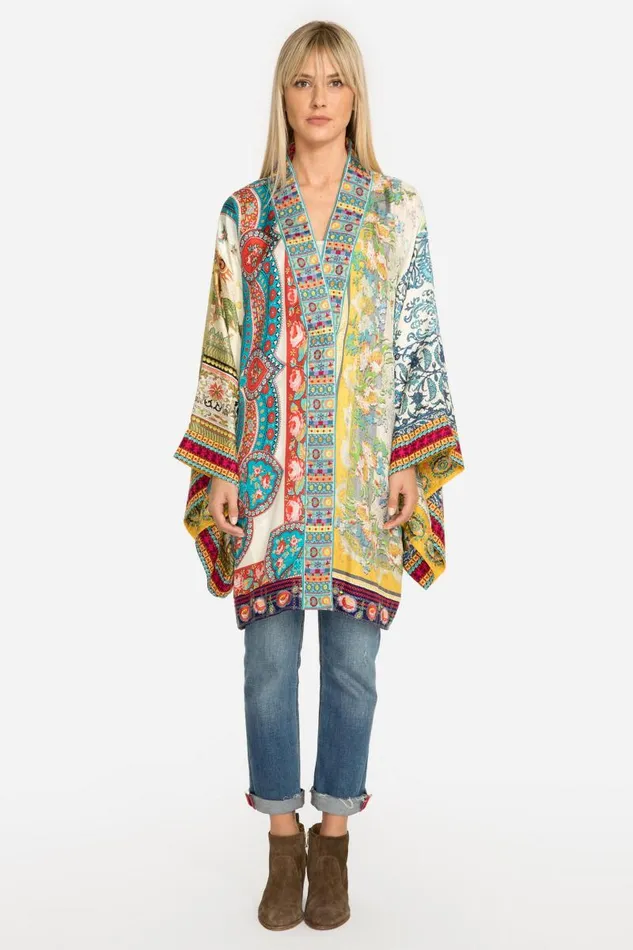 Women Kimonos Johnny Was SHORT BIYA WONDER Multi Women Kimonos Johnny Was SHORT BIYA WONDER Multi