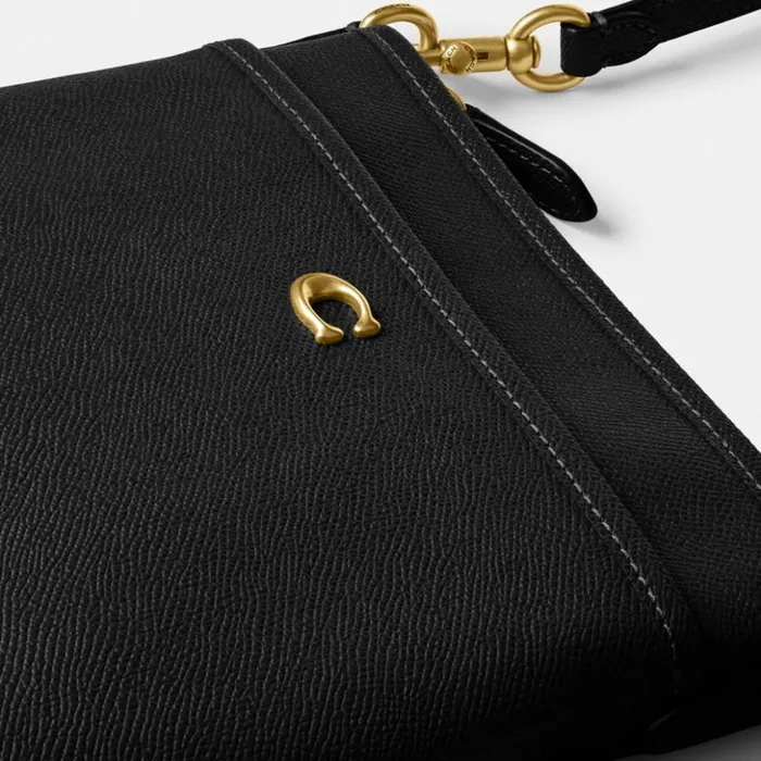 Women Kitt Messenger Crossbody Brassblack Coach Crossbody Bags