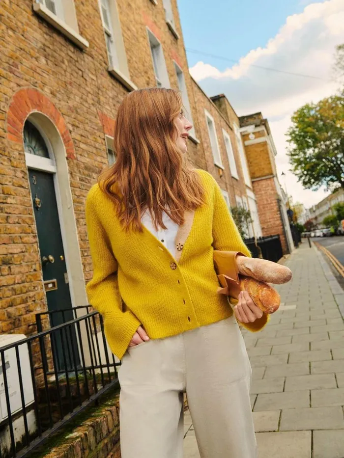 Women KNITWEAR White Stuff Dehlia Knitted Cardigan Light Chartreuse Women KNITWEAR White Stuff Dehlia Knitted Cardigan Light Chartreuse