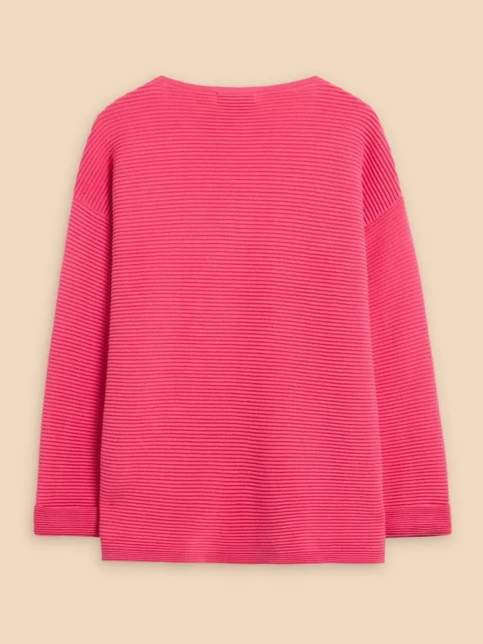 Women KNITWEAR White Stuff JANA JUMPER Mid Pink Women KNITWEAR White Stuff JANA JUMPER Mid Pink