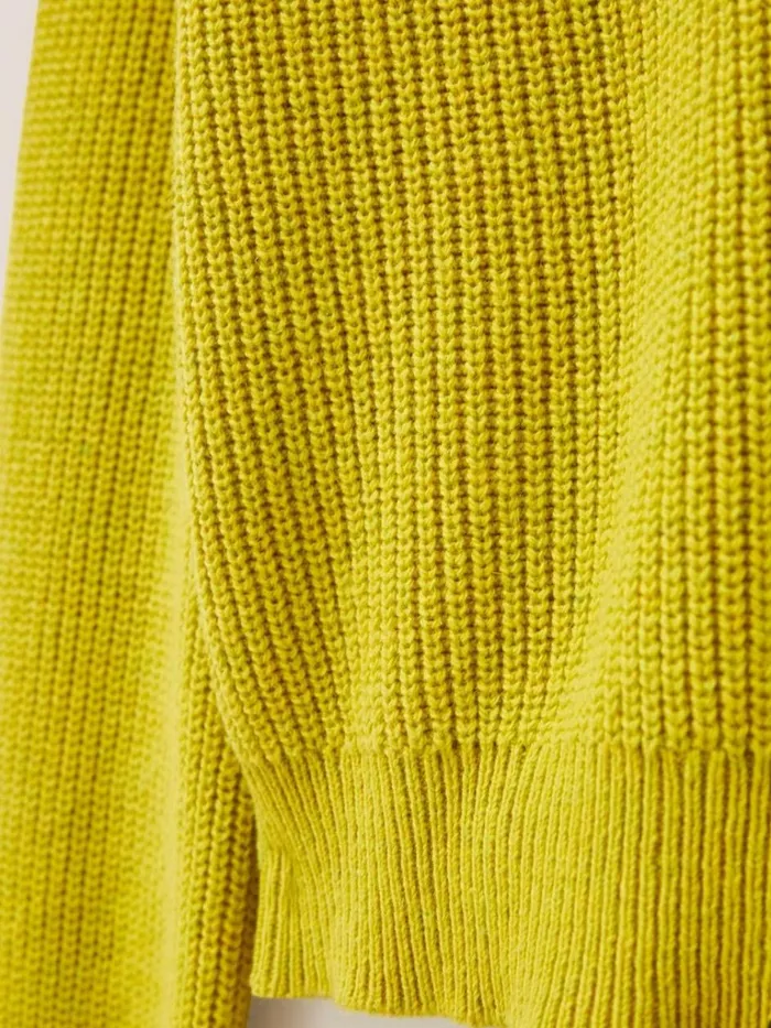 Women KNITWEAR White Stuff JENNIE RIB JUMPER Mid Chartreuse Women KNITWEAR White Stuff JENNIE RIB JUMPER Mid Chartreuse