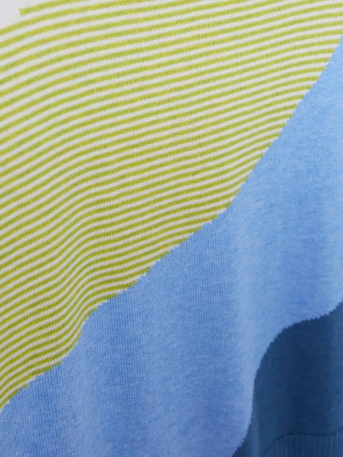 Women KNITWEAR White Stuff OLIVE ABSTRACT JUMPER Blue Multi Women KNITWEAR White Stuff OLIVE ABSTRACT JUMPER Blue Multi