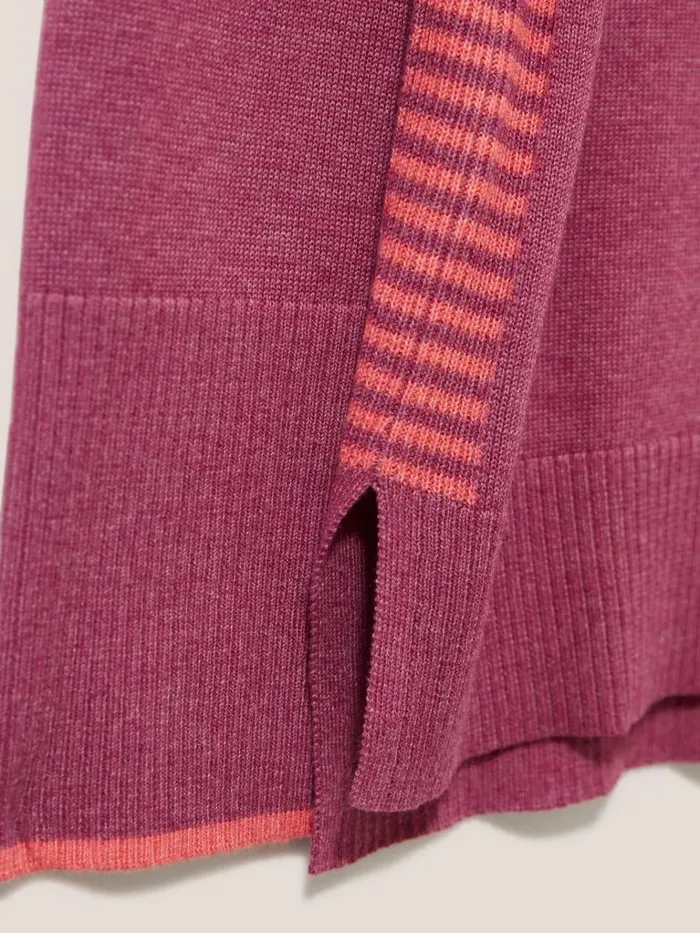 Women KNITWEAR White Stuff Olive Crew Neck Jumper Bright Pink Women KNITWEAR White Stuff Olive Crew Neck Jumper Bright Pink