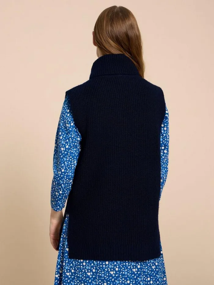 Women KNITWEAR White Stuff TRIXIE TANK French Navy Women KNITWEAR White Stuff TRIXIE TANK French Navy