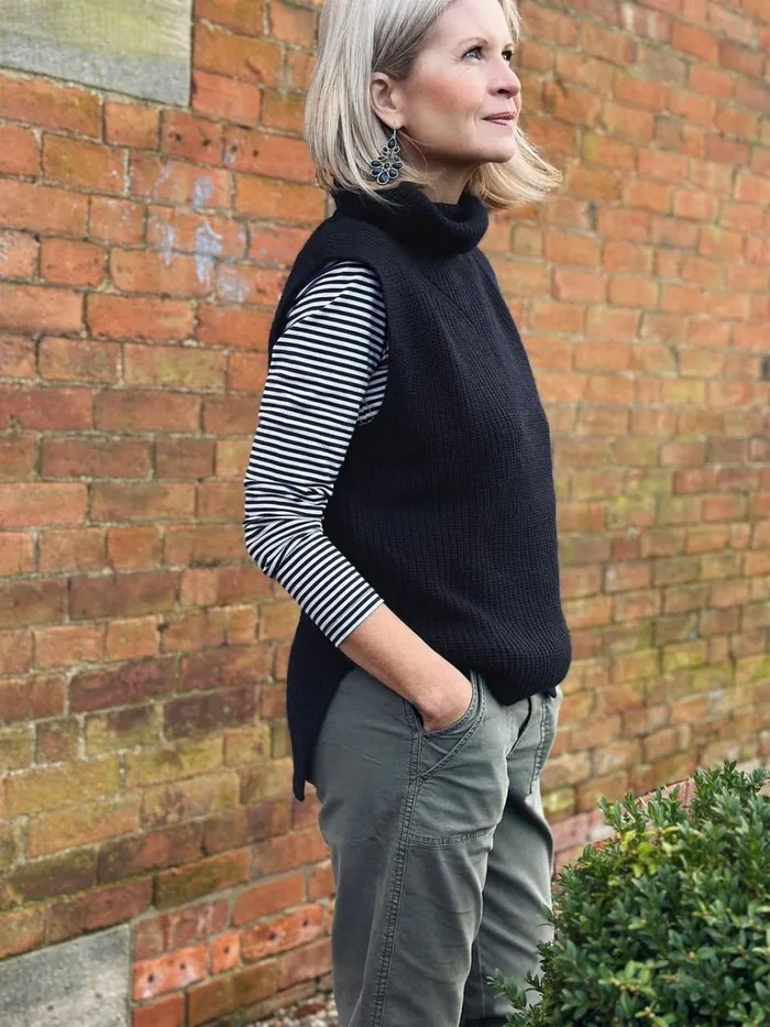 Women KNITWEAR White Stuff TRIXIE TANK French Navy Women KNITWEAR White Stuff TRIXIE TANK French Navy