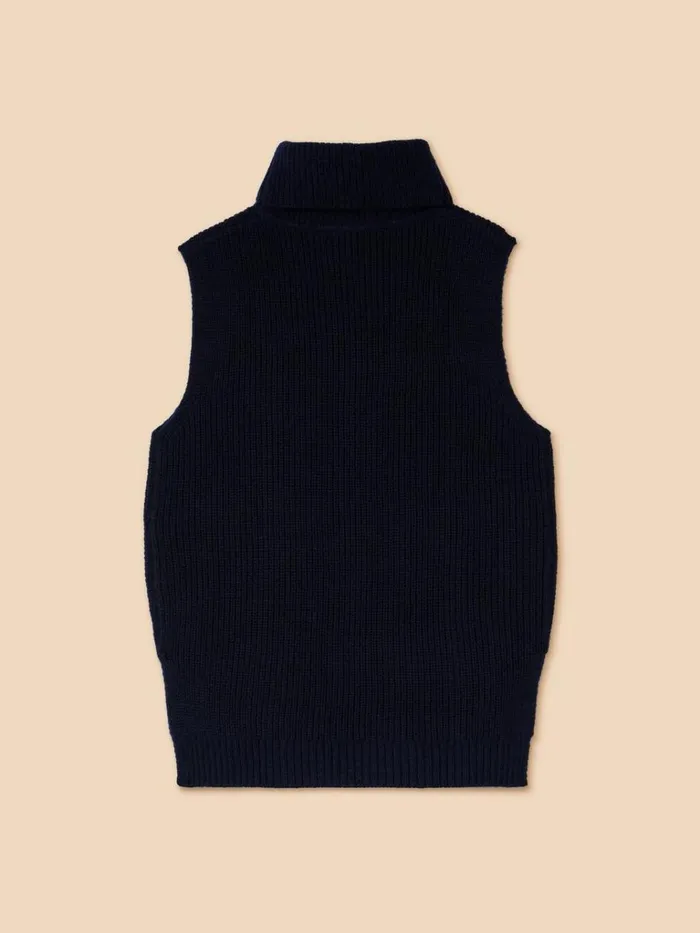 Women KNITWEAR White Stuff TRIXIE TANK French Navy Women KNITWEAR White Stuff TRIXIE TANK French Navy