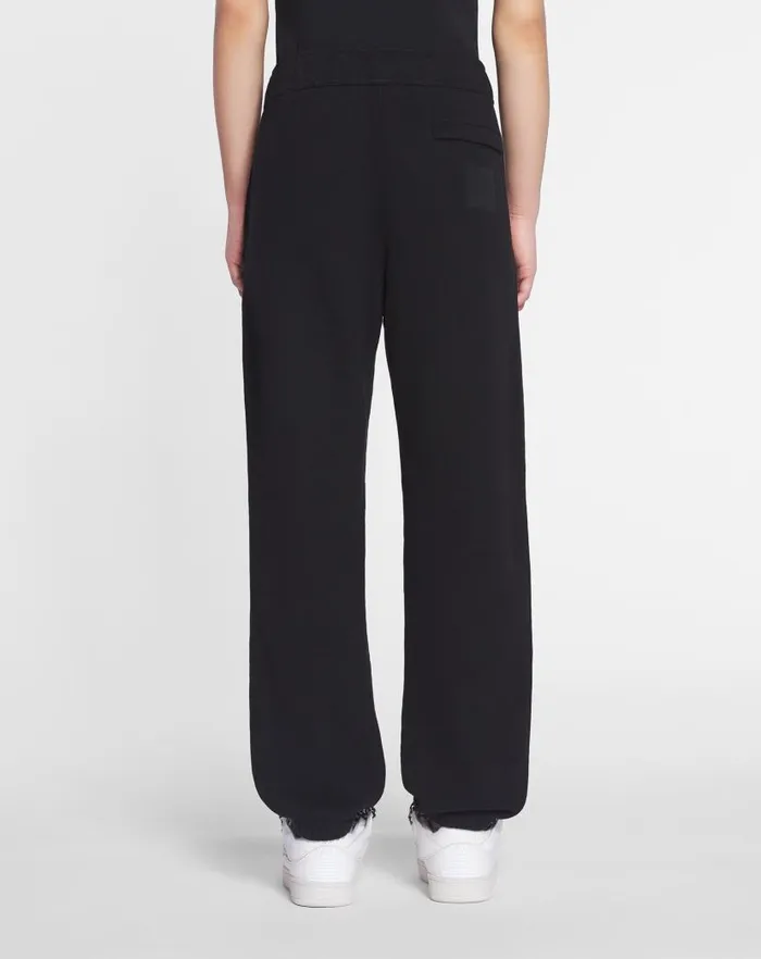 Women Lanvin Pants Lanvin X Future Unisex Logo Jogging Pants Black Women Lanvin Pants Lanvin X Future Unisex Logo Jogging Pants Black