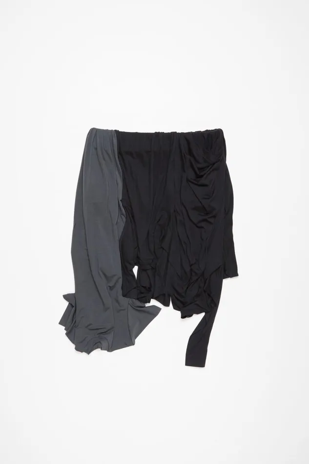 Women Layered Skirt Anthracite Grey Acne Studios Skirts