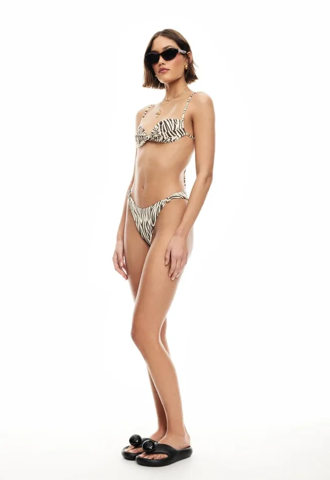 Women Lioness Fashion Bottoms NAOMI KNOT BOTTOM Zebra