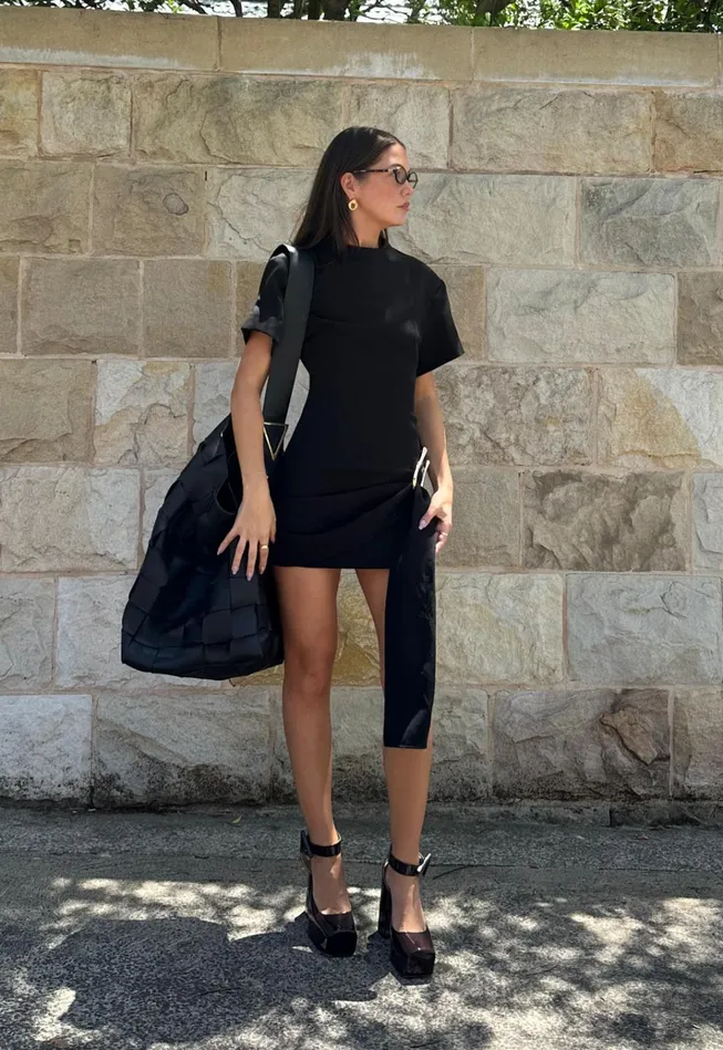 Women Lioness Fashion Dresses MARTINI MINI DRESS Onyx