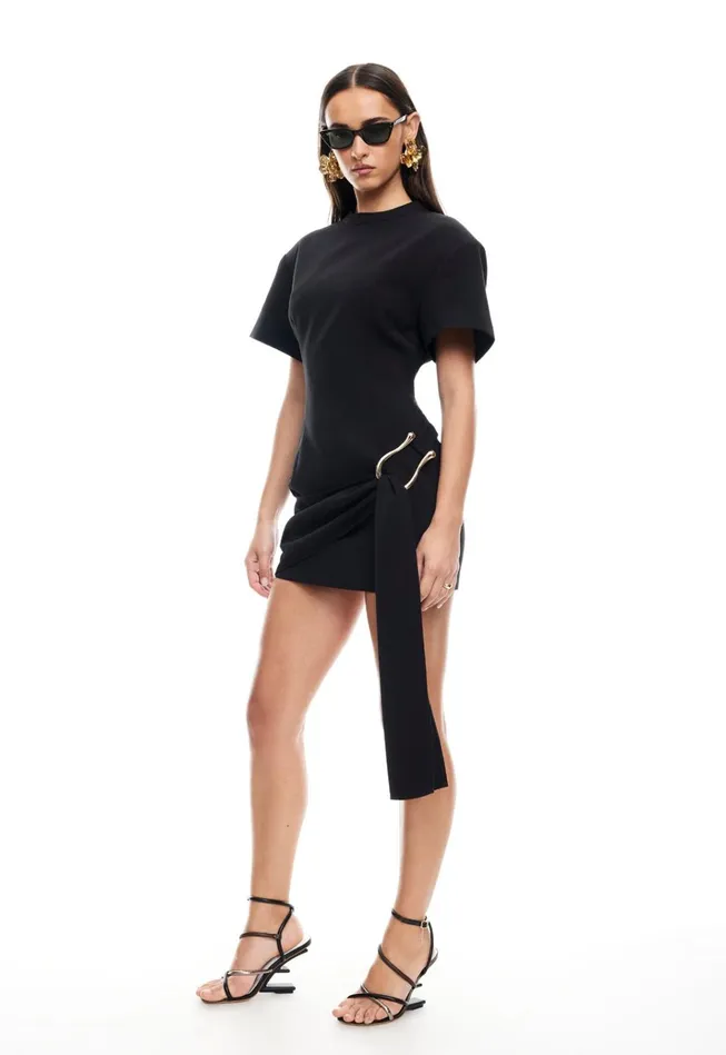 Women Lioness Fashion Dresses MARTINI MINI DRESS Onyx Women Lioness Fashion Dresses MARTINI MINI DRESS Onyx