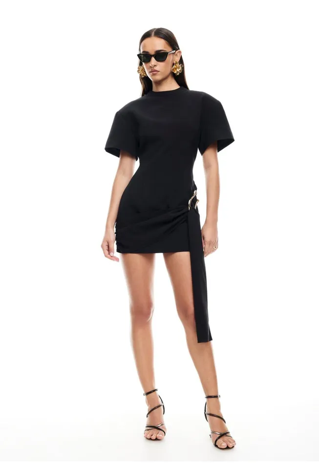 Women Lioness Fashion Dresses MARTINI MINI DRESS Onyx Women Lioness Fashion Dresses MARTINI MINI DRESS Onyx