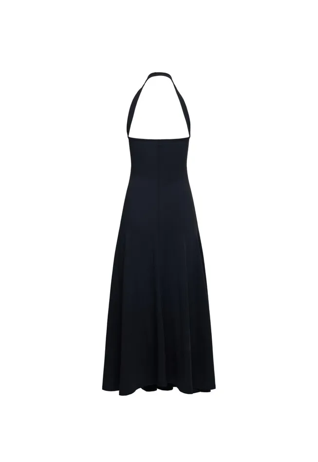 Women Lioness Fashion Dresses NIRVANA MIDI DRESS Onyx