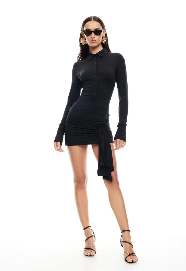Women Lioness Fashion Dresses SOHO MINI DRESS Onyx Women Lioness Fashion Dresses SOHO MINI DRESS Onyx