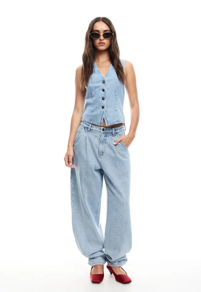 Women Lioness Fashion Pants ON MY WAY DENIM JEAN Classic Denim Women Lioness Fashion Pants ON MY WAY DENIM JEAN Classic Denim