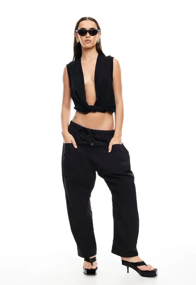 Women Lioness Fashion Pants PARSONS CARGO Onyx