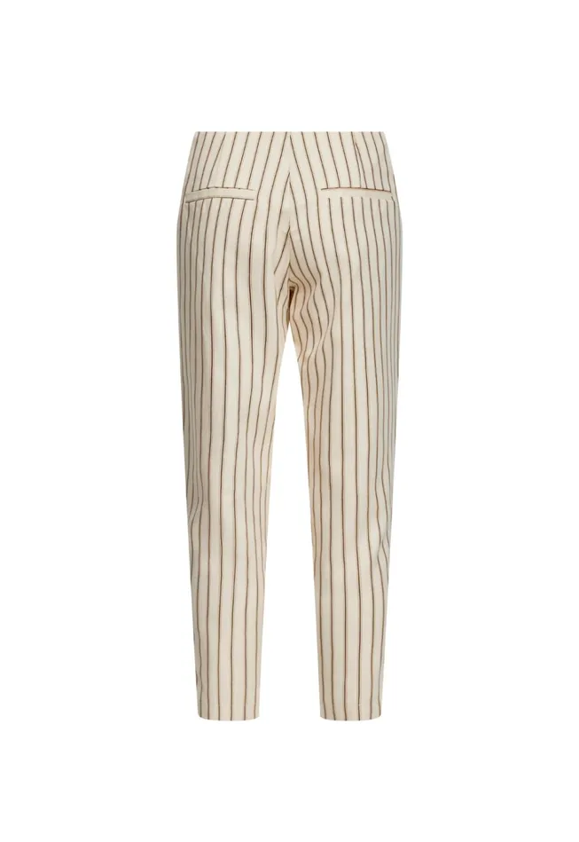 Women Lioness Fashion Sets and Coords LES DEUX CAPRI Cream Stripe Women Lioness Fashion Sets and Coords LES DEUX CAPRI Cream Stripe